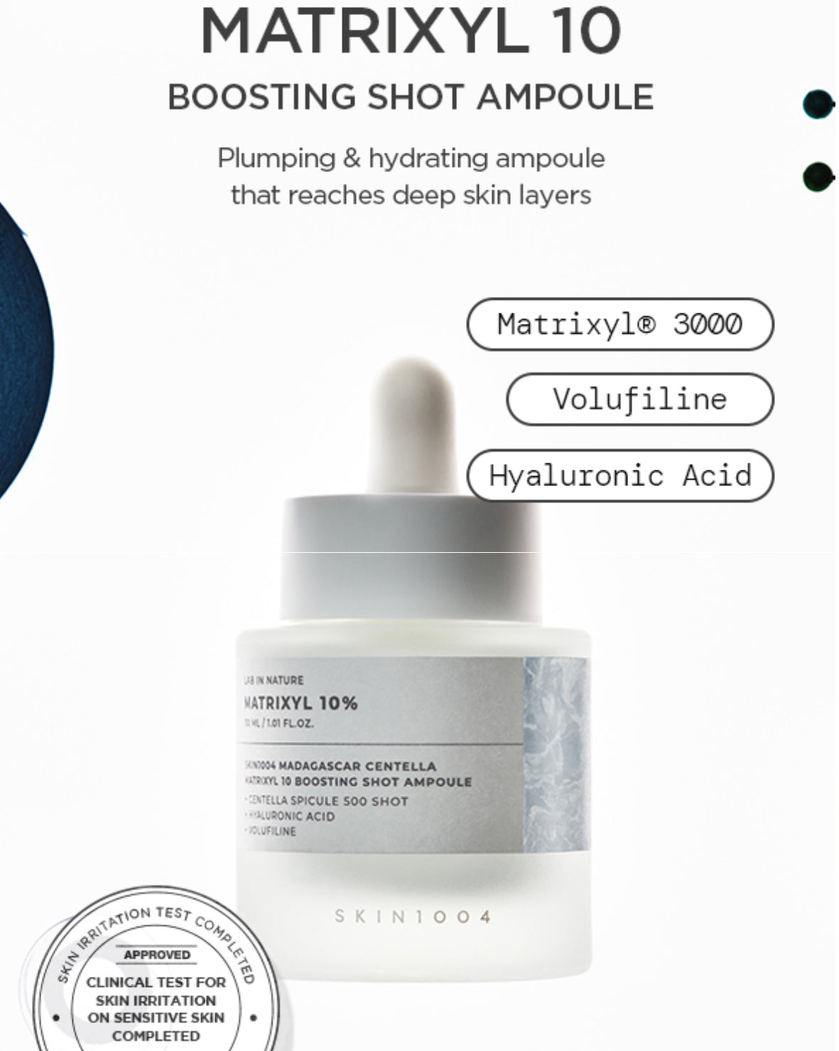 SKIN 1004 Matrixyl 10 Boosting Shot Ampoule
