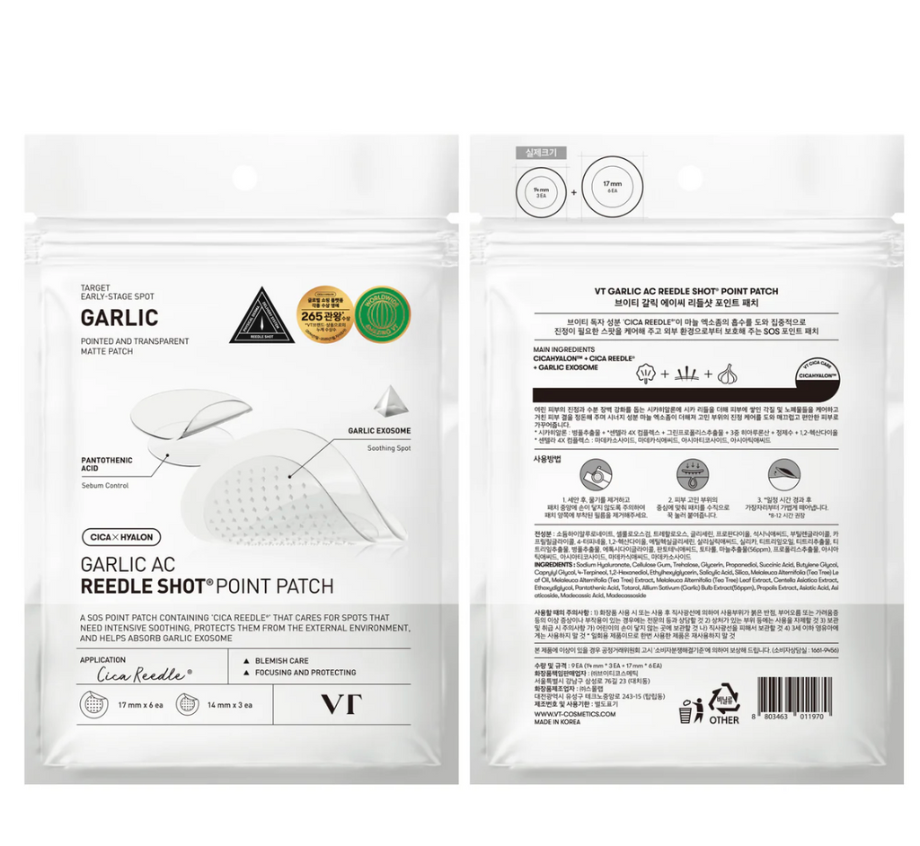 VT GARLIC AC REEDLE SHOT POINT PATCH