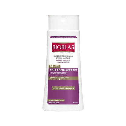 Bioblas Anti Hair Loss Shampoo (Collagen + Keratin) 360ml