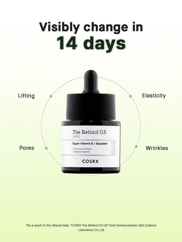 The Retinol 0.5% oil  COSRX