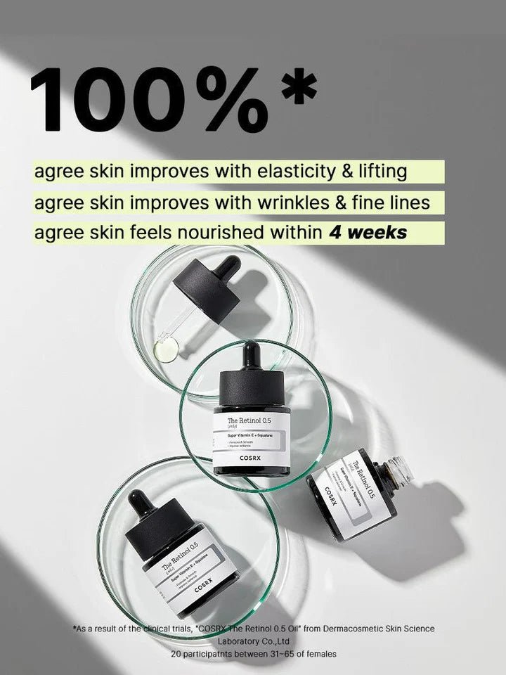 The Retinol 0.5% oil  COSRX