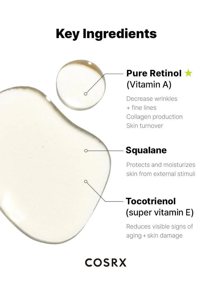 COSRX The Retinol 0.5% oil
