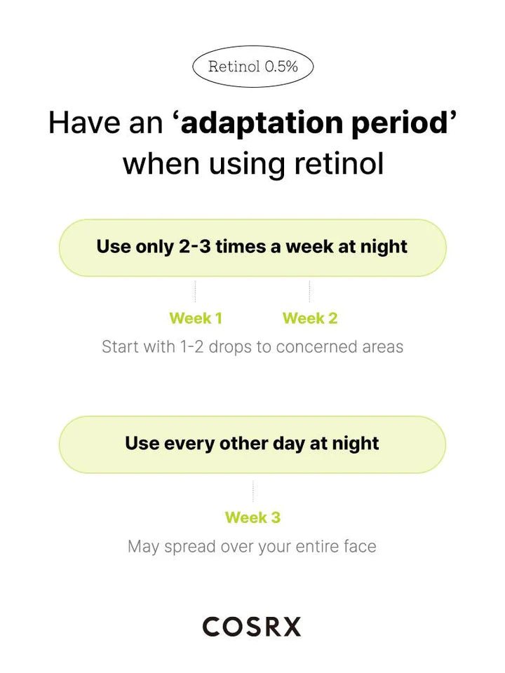 The Retinol 0.5% oil  COSRX